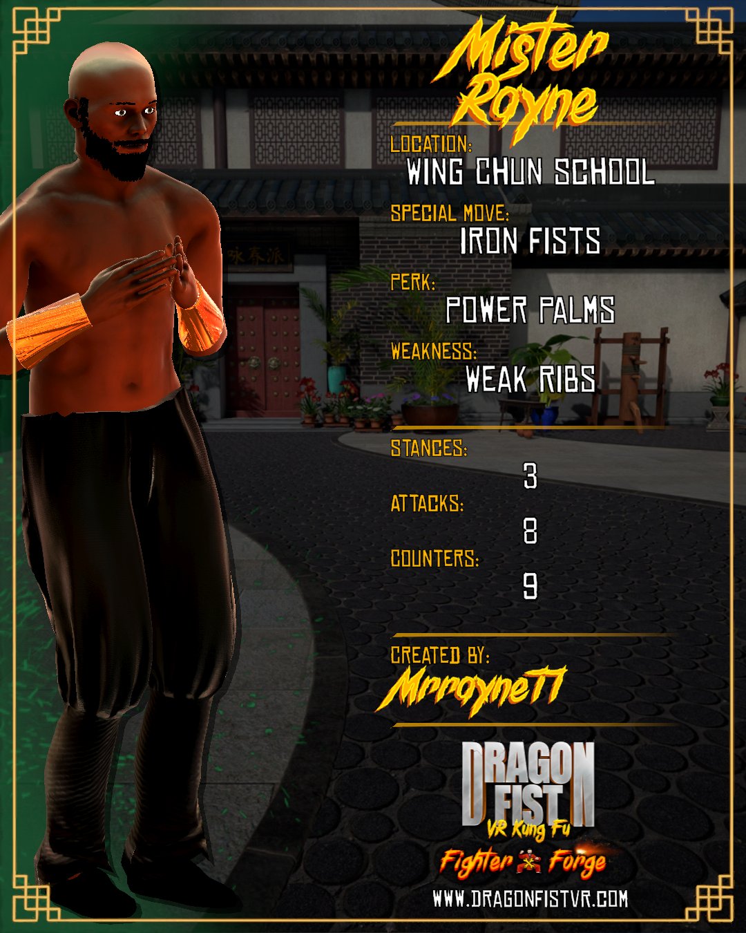 Mister Rayne - Created By: Mrrayne77